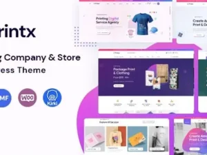 Printx – Printing Services WordPress Theme