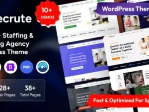 Recrute – Staffing & Recruiting Agency WordPress Theme