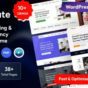 Recrute – Staffing & Recruiting Agency WordPress Theme