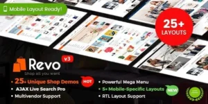 Revo – Multi-purpose WooCommerce WordPress Theme