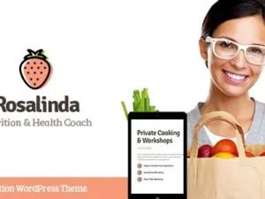 Rosalinda – Health Coach & Vegetarian Lifestyle Blog WordPress Theme