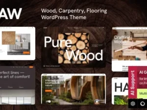 Saw – Wood, Carpentry, Flooring WordPress Theme