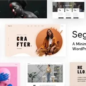 Segovia – A Minimal Portfolio And Blog WordPress Theme