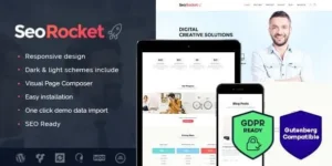 Seo Rocket – Advertising & Marketing WordPress Theme