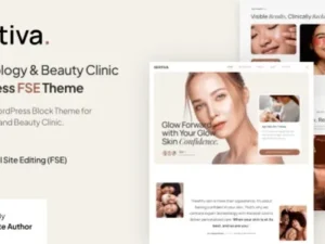 Skintiva – Dermatology & Beauty Clinic Gutenverse FSE WordPress Theme