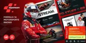 Slipstream – Formula 1 & Motorsports Racing WordPress Theme