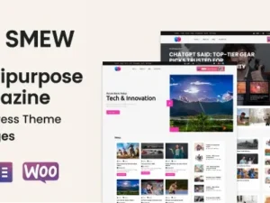 Smew – Multipurpose Magazine WordPress Theme
