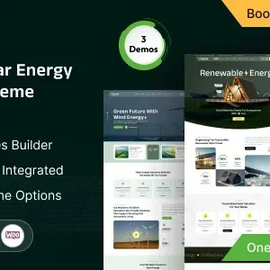 Solak – Ecology & Solar Energy WordPress Theme