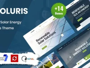 Soluris – Ecology & Solar Energy WordPress Theme