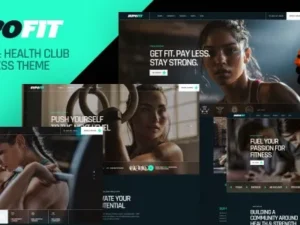Supofit – Fitness & Health Club WordPress Theme