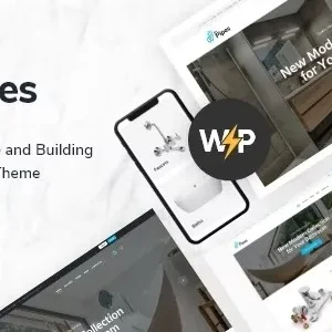 The Pipes – Plumbing Service and Building Tools Store WordPress Theme