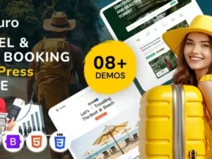 Touro – Travel & Tour Booking Agency WordPress Theme