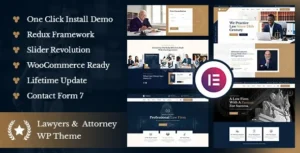Ukilo – Law & Lawyer WordPress Theme