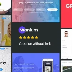 Wanium – A Elegant Multi-Concept Theme