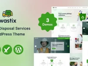 Wastix – Waste Disposal Services WordPress Theme