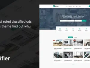 Adifier – Classified Ads WordPress Theme