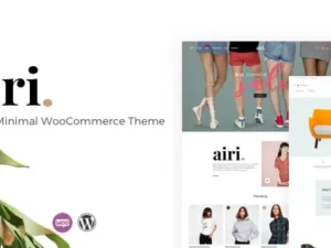 Airi – Clean, Minimal WooCommerce Theme