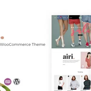 Airi – Clean, Minimal WooCommerce Theme