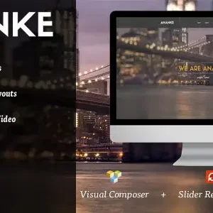 Ananke – One Page Parallax WordPress Theme