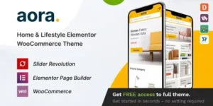 Aora – Home & Lifestyle Elementor WooCommerce Theme