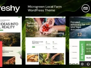 Freshy – Microgreen Local Farm WordPress Theme