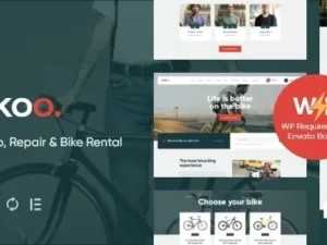 Yokoo – Bike Shop & Rental WordPress Theme