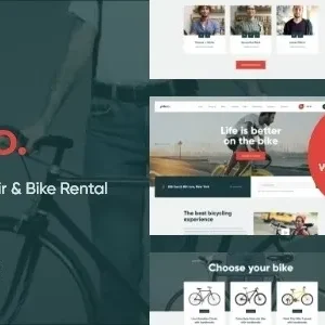 Yokoo – Bike Shop & Rental WordPress Theme