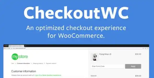 CheckoutWC – Optimized Checkout for WooCommerce