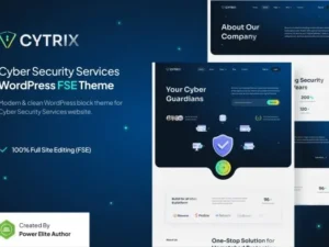 Cytrix – Cyber Security Services WordPress Theme