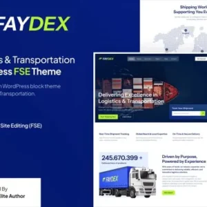 Faydex – Logistics and Transportation WP Theme