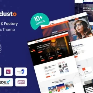 Industo – Industrial Industry & Factory WordPress