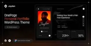 Jayden – Personal Portfolio WordPress