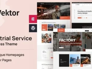 Vektor – Industrial Service WordPress Theme