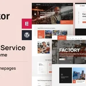 Vektor – Industrial Service WordPress Theme