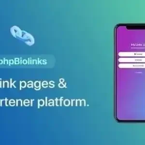 66biolinks – Bio Links, URL Shortener For SAAS for wordpress