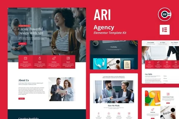 ARI – Agency Template Kit For WordPress & Woocommerce