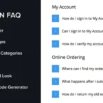 Accordion FAQ WordPress Plugin for wordpress
