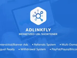 AdLinkFly Monetized URL Shortener for wordpress