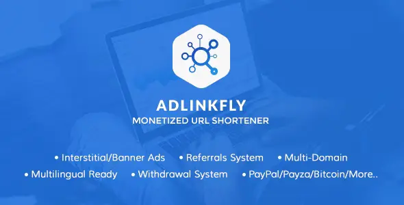 AdLinkFly Monetized URL Shortener for wordpress