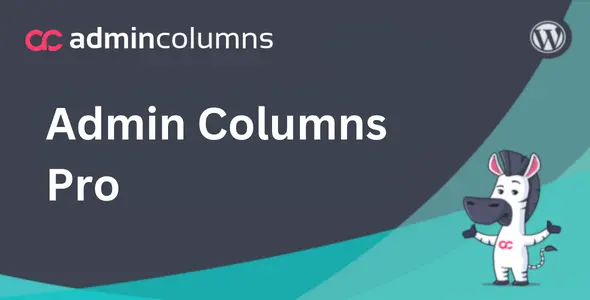 Admin Columns Pro WordPress Plugin for wordpress