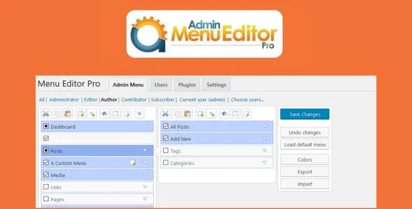 Admin Menu Editor Pro And All Addons