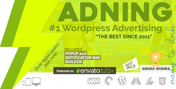 Adning Advertising – Professional, All In One Ad Manager for WordPress ads