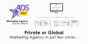Ads Pro Add-on – WordPress Marketing Agency for ads marketing