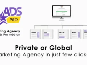 Ads Pro Add-on – WordPress Marketing Agency for ads marketing