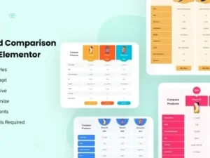 Advanced Comparison Table for Elementor for wordpress
