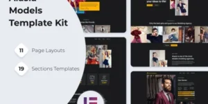 Alasia – Model Agency Elementor Template Kit For WordPress & WooCommerce