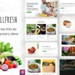 Allfresh – Grocery Store Elementor Template Kit For WordPress & WooCommerce