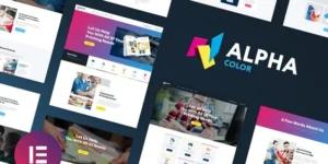 AlphaColor – Design & Printing Elementor Template Kit For WordPress & WooCommerce