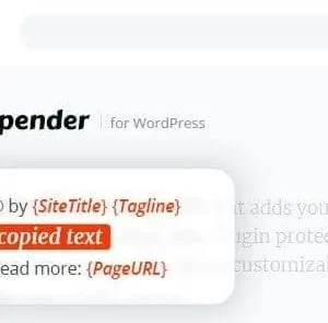 Appender – Copycat Content Protection for WordPress content protect
