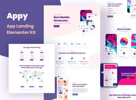 Appy – Sales & Landing Page Template Kit For WordPress & WooCommerce